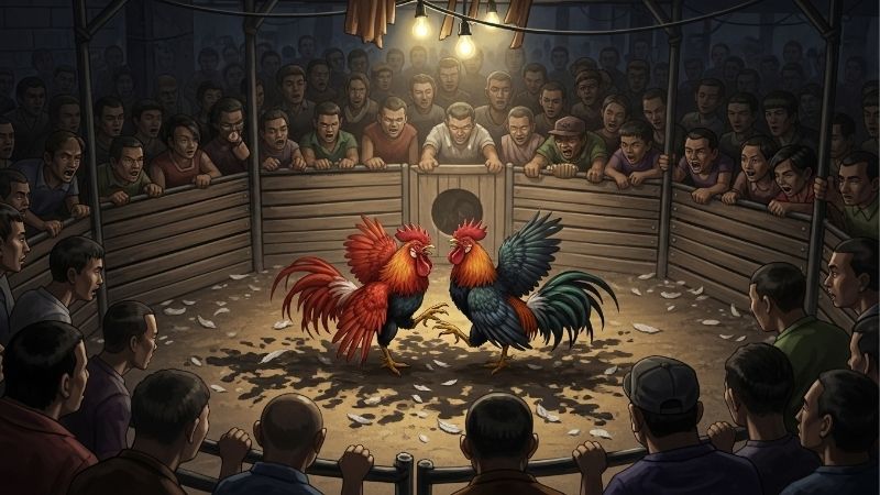 Cách huấn luyện gà trước khi đá – Bí kíp đạt phong độ cao 1 Quy trình tập bo đúng kỹ thuật cho gà chiến